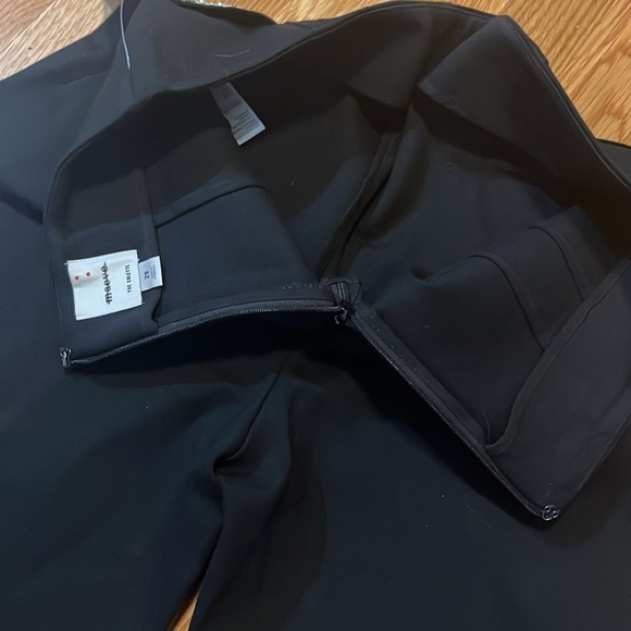 Anthropologie The Colette Cropped Wide-Leg Pants Rhinestone Pocket Ed 29 NWT - Picture 11 of 15